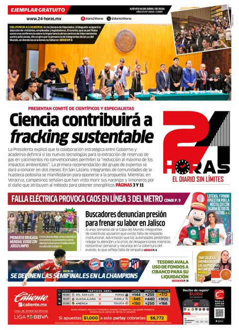 Portada de 24 Horas