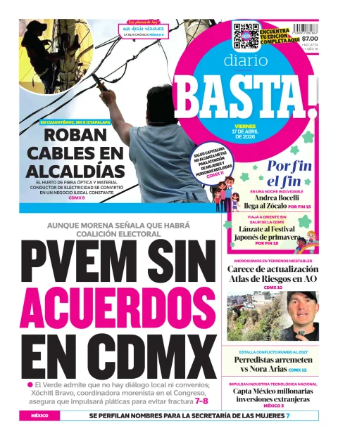 Portada de Basta! (portada)