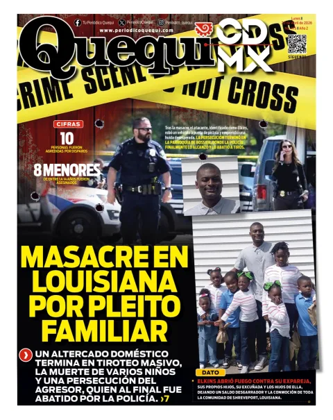 Portada de Quequi CDMX del lunes, 20 de abril de 2026