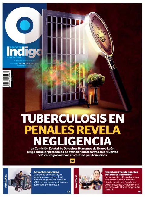 Portada de Reporte Indigo Monterrey del lunes, 20 de abril de 2026