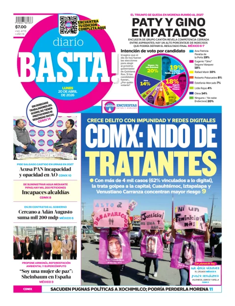 Portada de Basta! (portada)