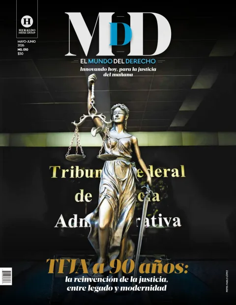 Portada de El Heraldo de Mexico - el Mundo del Derecho del lunes, 15 de junio de 2026