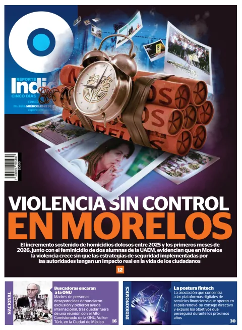 Portada de Reporte Indigo Guadalajara del miércoles, 22 de abril de 2026