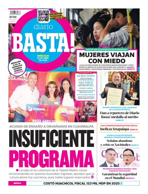 Portada de Basta! (portada)