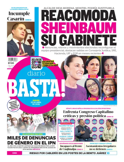 Portada de Basta! (portada)