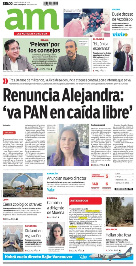 Portada de Am Corredor Industrial del jueves, 23 de abril de 2026