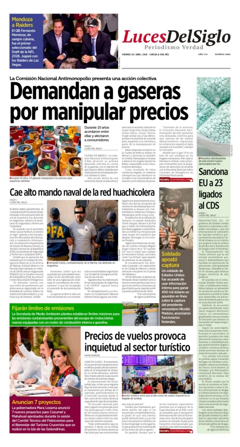 Portada de Luces del Siglo