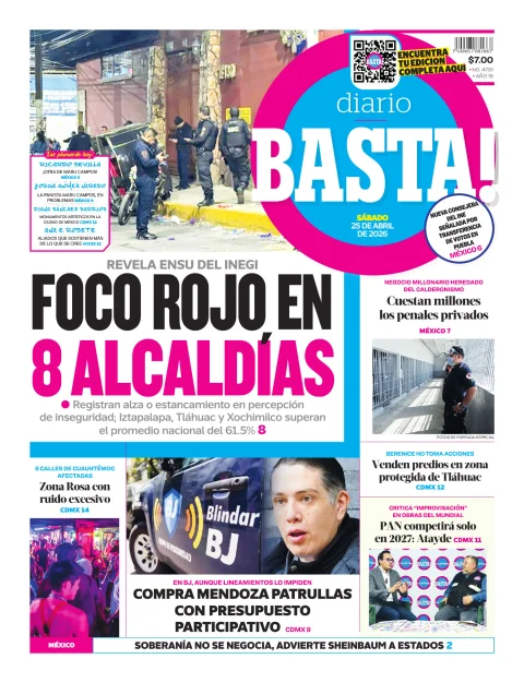 Portada de Basta! (portada)