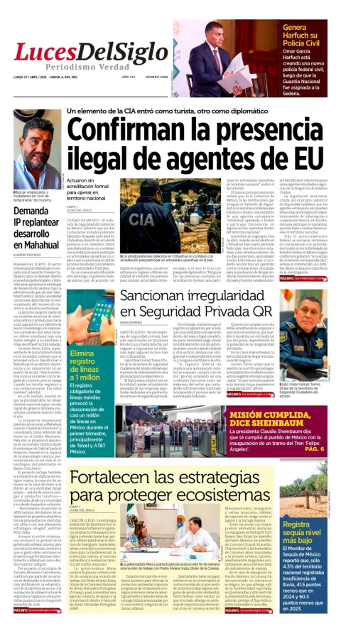 Portada de Luces del Siglo