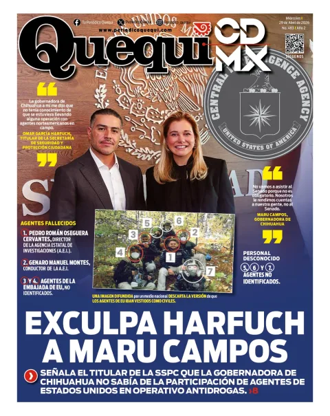 Portada de Quequi CDMX del miércoles, 29 de abril de 2026