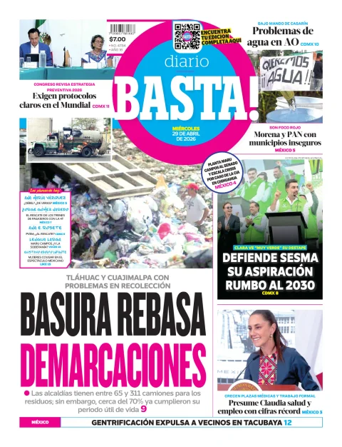 Portada de Basta! (portada)