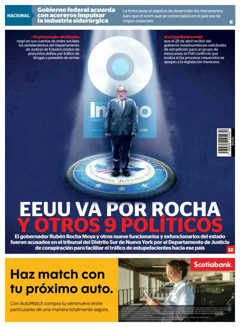 Portada de Reporte Indigo Guadalajara del jueves, 30 de abril de 2026