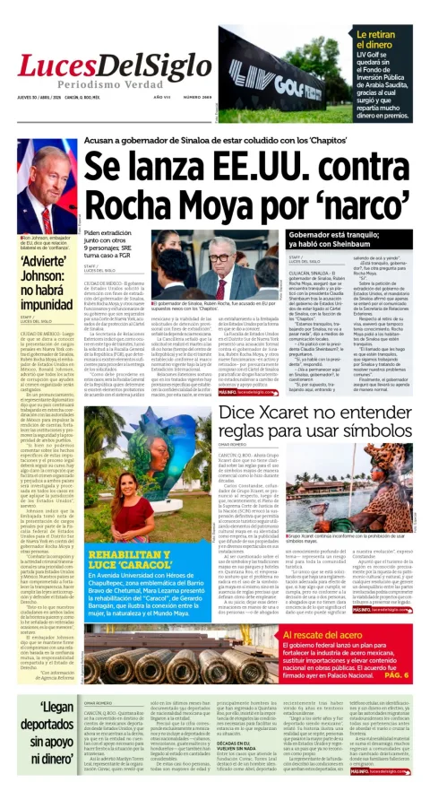 Portada de Luces del Siglo