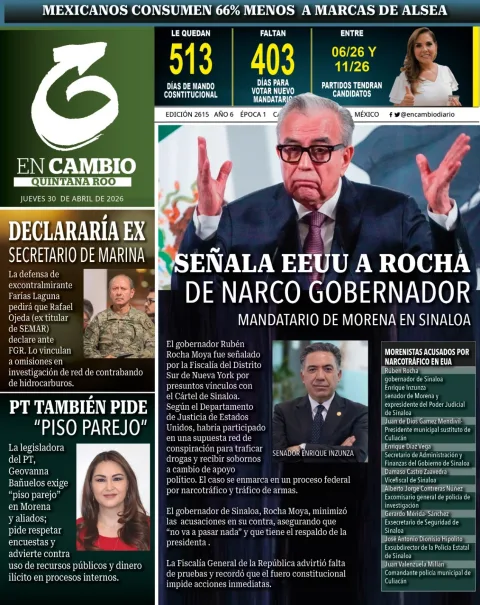 Portada de En Cambio - Quintana Roo (portada)