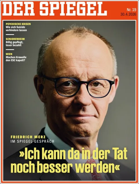 Portada de Der Spiegel del 2026-05-01