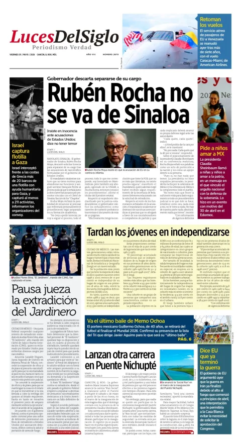 Portada de Luces del Siglo