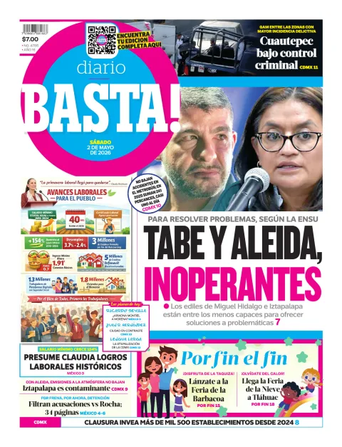 Portada de Basta! (portada)