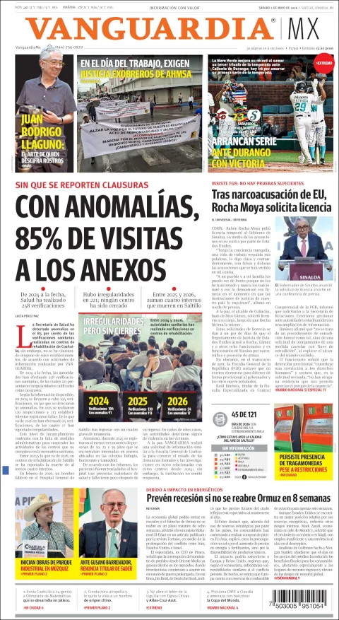 Portada de Vanguardia