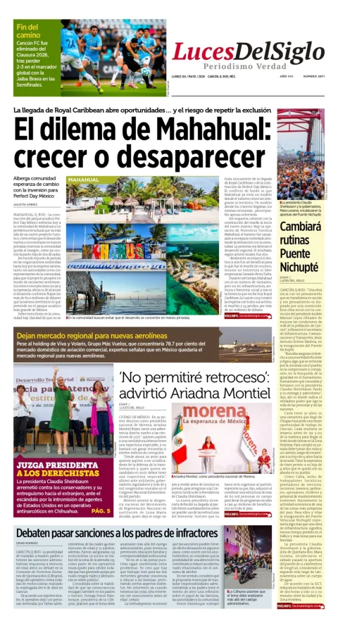 Portada de Luces del Siglo
