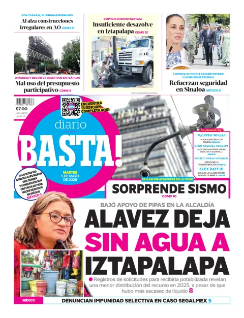 Portada de Basta! (portada)