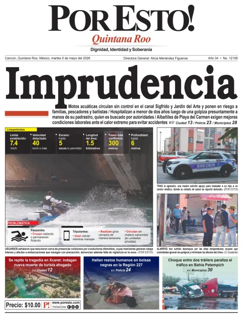 Portada de Por Esto (quintana Roo Cancun)