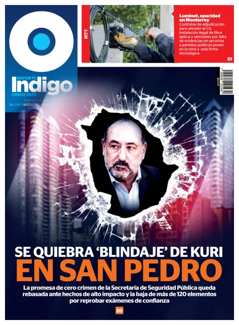 Portada de Reporte Indigo Monterrey del miércoles, 6 de mayo de 2026