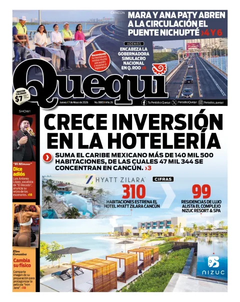 Portada de Quequi del jueves, 7 de mayo de 2026