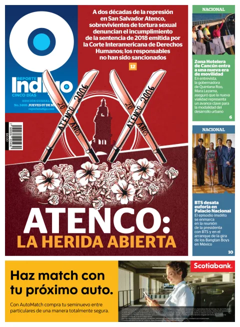 Portada de Reporte Indigo Guadalajara del jueves, 7 de mayo de 2026