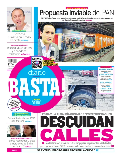 Portada de Basta! (portada)