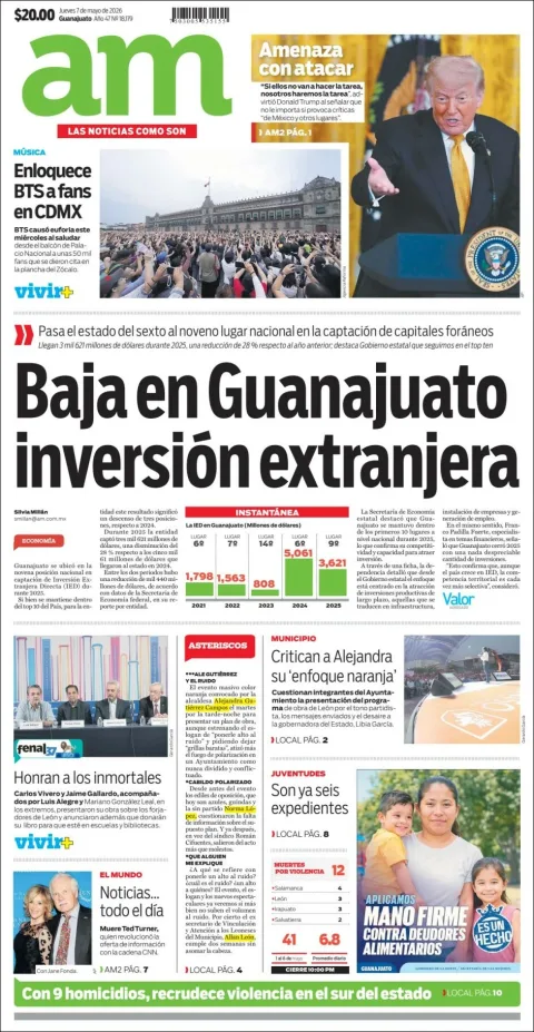 Portada de Am Corredor Industrial del jueves, 7 de mayo de 2026