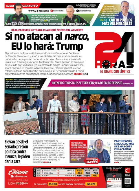 Portada de 24 Horas