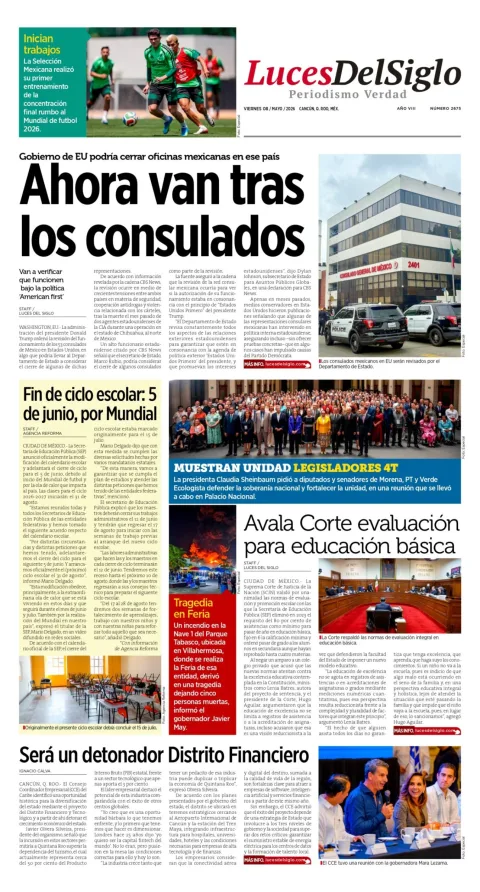 Portada de Luces del Siglo