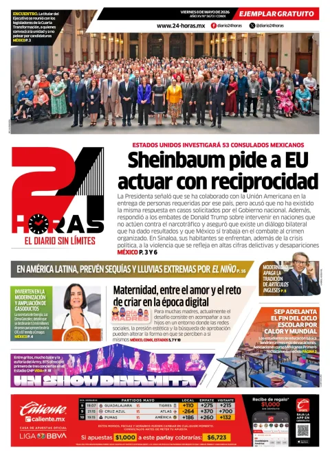 Portada de 24 Horas