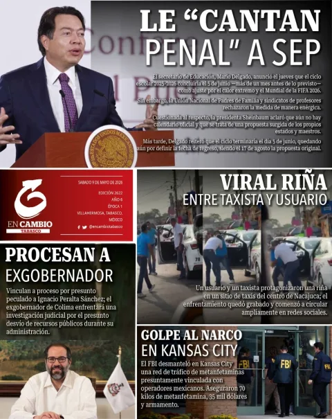 Portada de En Cambio - Tabasco (contraportada)