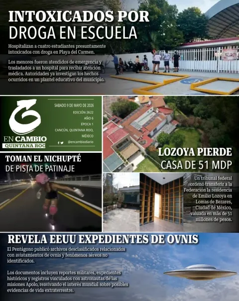 Portada de En Cambio - Quintana Roo (contraportada)