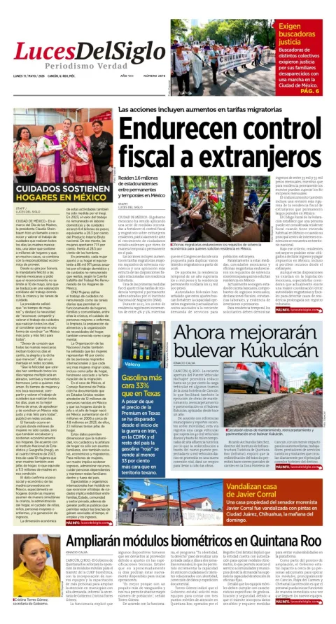 Portada de Luces del Siglo
