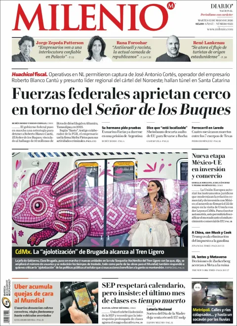Portada de Milenio