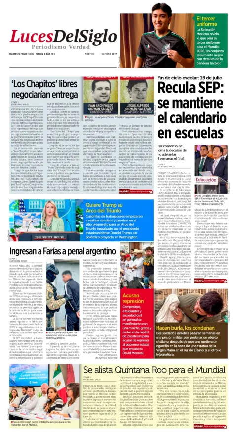 Portada de Luces del Siglo