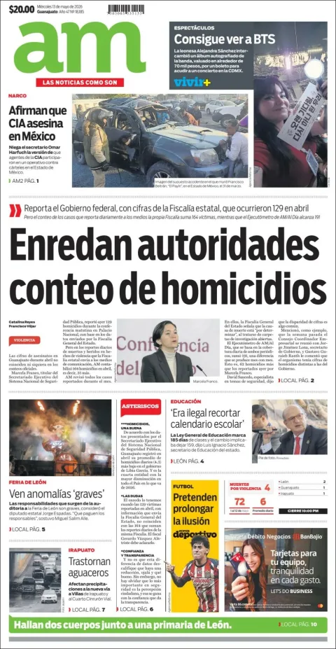 Portada de Am Corredor Industrial del miércoles, 13 de mayo de 2026