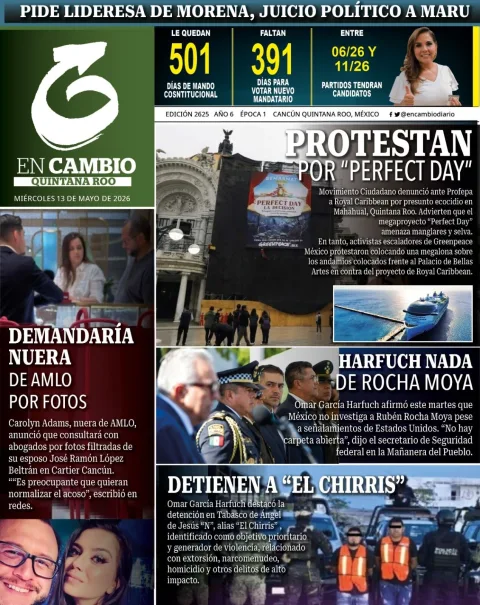 Portada de En Cambio - Quintana Roo (portada)