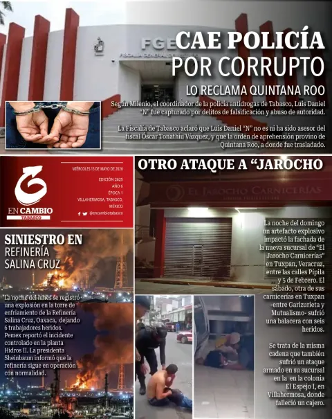 Portada de En Cambio - Tabasco (contraportada)