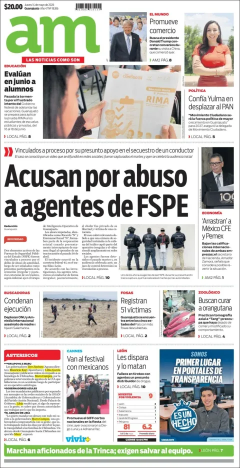 Portada de Am Corredor Industrial del jueves, 14 de mayo de 2026