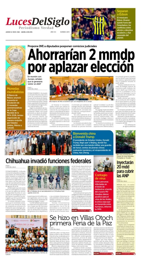 Portada de Luces del Siglo