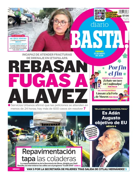 Portada de Basta! (portada)