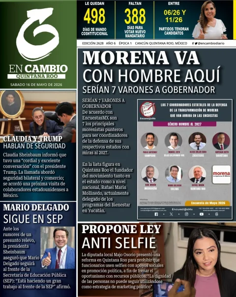 Portada de En Cambio - Quintana Roo (portada)