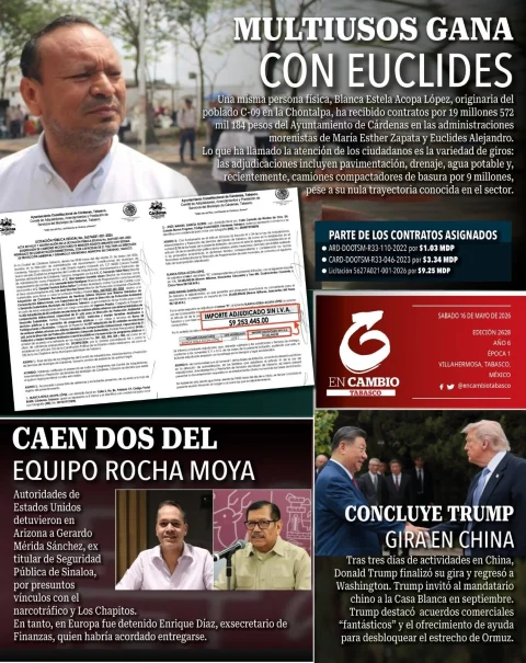 Portada de En Cambio - Tabasco (contraportada)