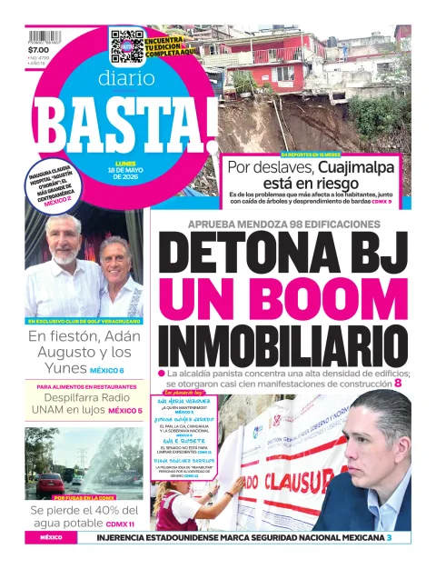 Portada de Basta! (portada)