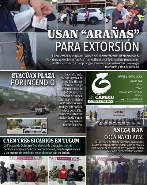 Portada de En Cambio - Quintana Roo (contraportada)