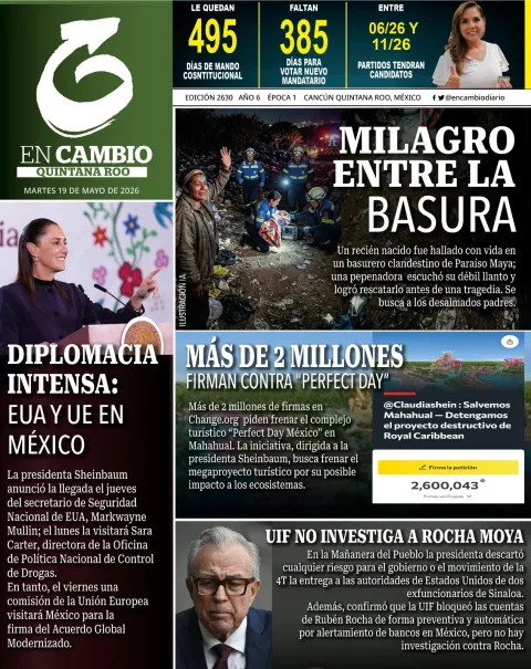 Portada de En Cambio - Quintana Roo (portada)