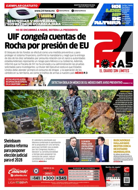 Portada de 24 Horas